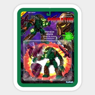 Night Recon Predator Card Sticker